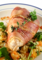 Baked Chicken And Prosciutto Photo